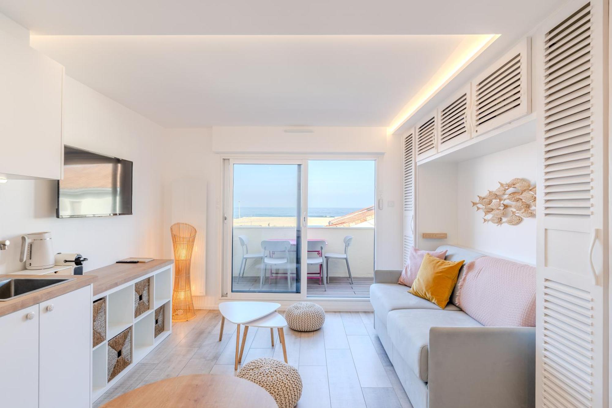 Atlantic Selection - La Parenthese De Capbreton - Vue Ocean, Plage Notre-Dame Buitenkant foto