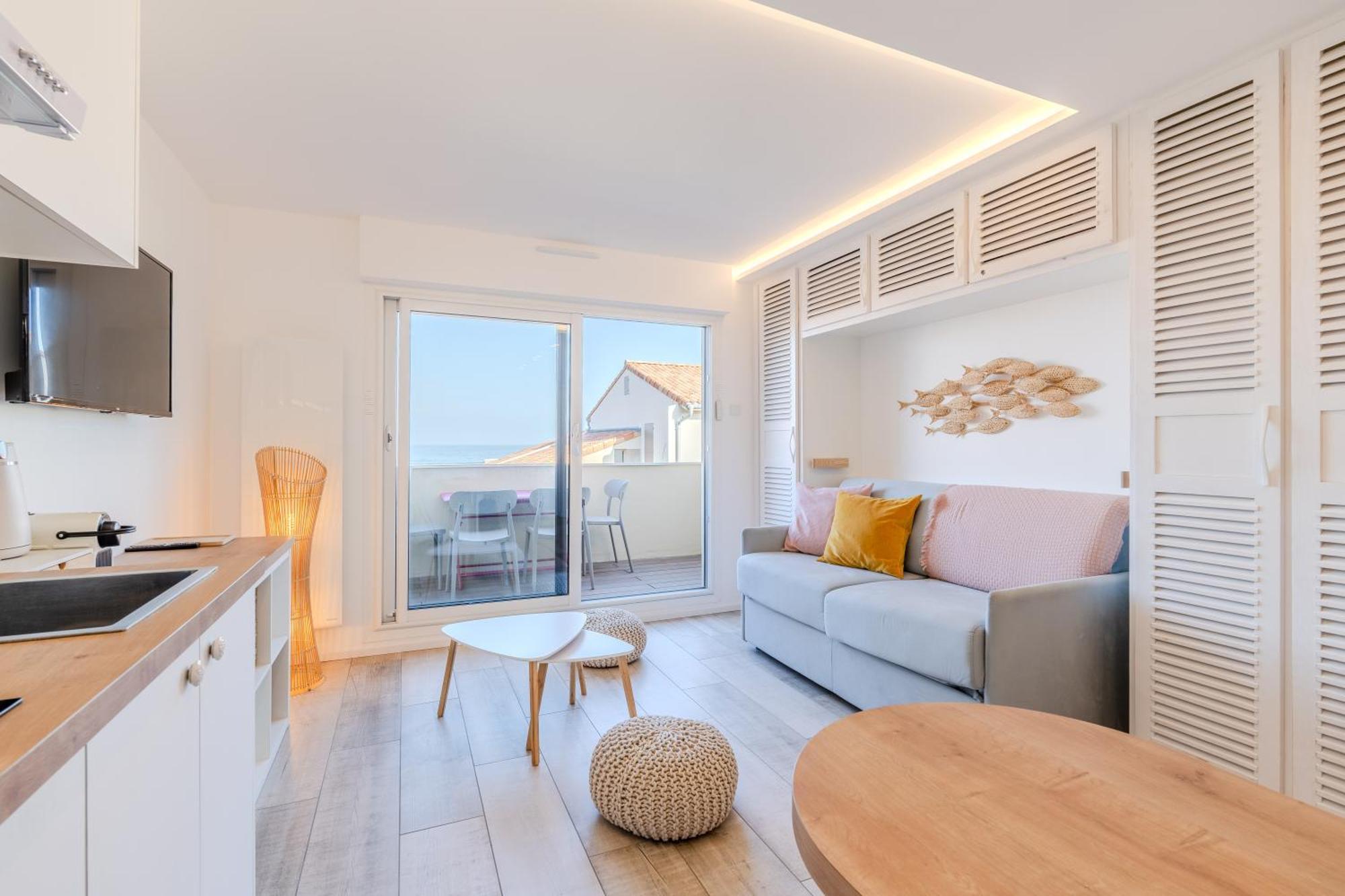 Atlantic Selection - La Parenthese De Capbreton - Vue Ocean, Plage Notre-Dame Buitenkant foto